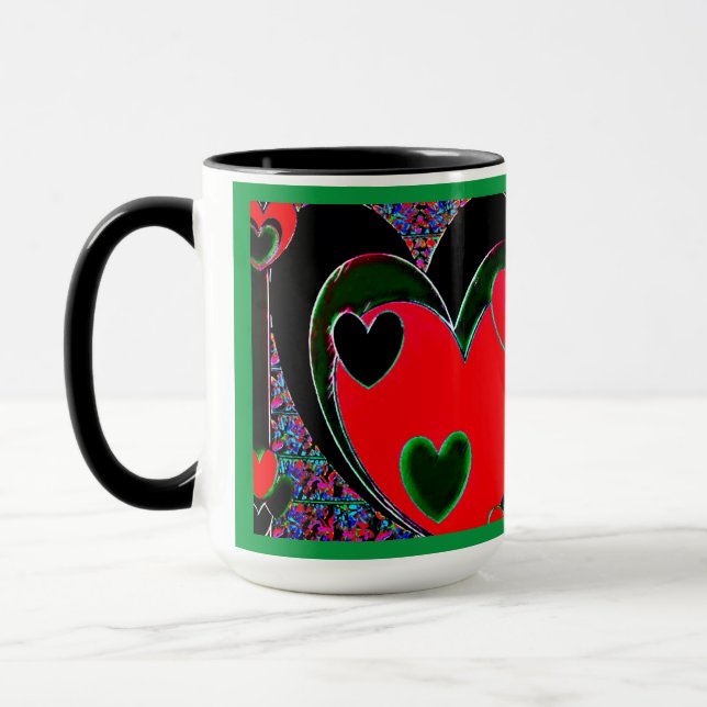 Hearted Mug (Left)