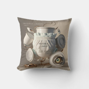 Heartfelt 3D Tribute: Seen & Celebrated Labour Cushion