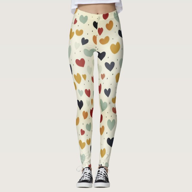 Heartfelt Bliss Leggings (Front)