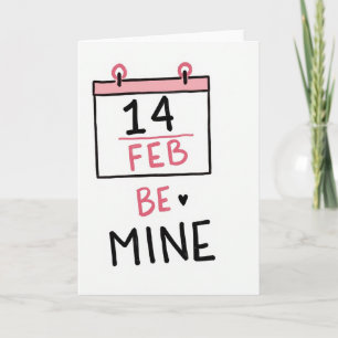 Heartfelt Calendar Love Card