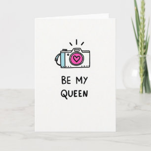 Heartfelt Camera Queen Card
