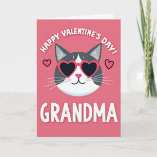 Heartfelt Cat Grandma Card