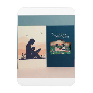 Heartfelt Connection Mother and Child Magnet