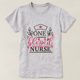Heartfelt Design Celebrating Nurses T-Shirt