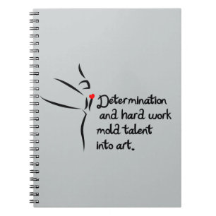 Heartfelt-Determination Dance Notebook