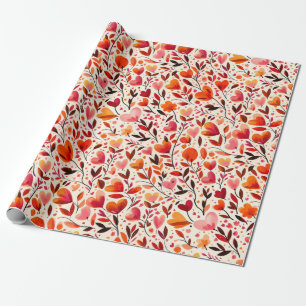 Heartfelt Elegance: Romance Wrapping Paper