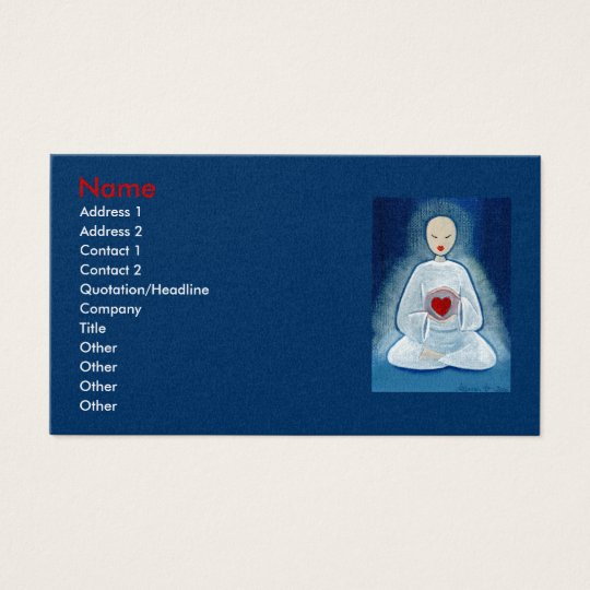 "Heartfelt Enlightenment" Business Card