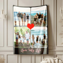 Heartfelt Family Photo Collage Love Design