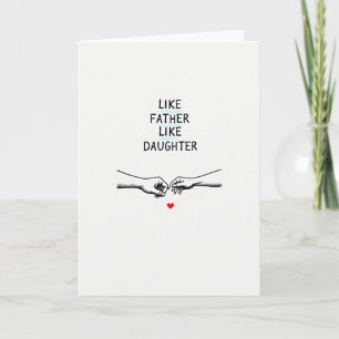 Heartfelt Father Daughter Card