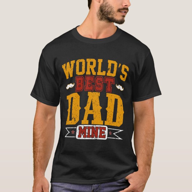 Heartfelt Father’s Day Gift Design T-Shirt (Front)