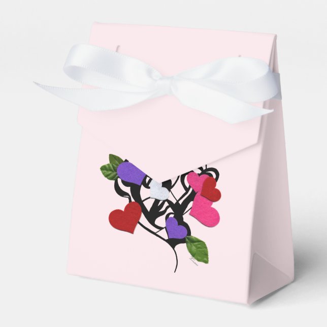"Heartfelt" Favour Box (Front Side)