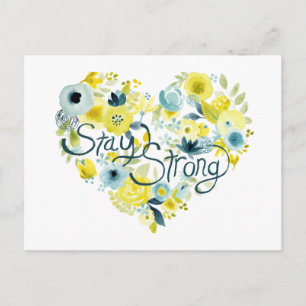 Heartfelt Floral I Postcard