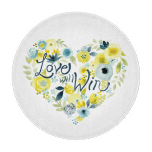 Heartfelt Floral II Cutting Board