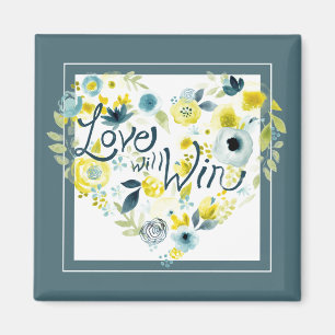 Heartfelt Floral II Magnet