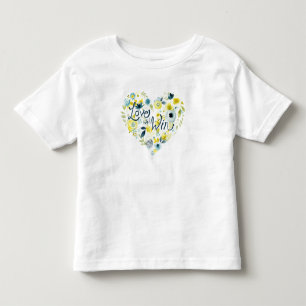 Heartfelt Floral II Toddler T-Shirt