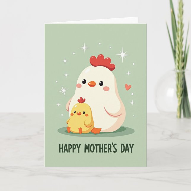 Heartfelt Fowl Family Card (Front)