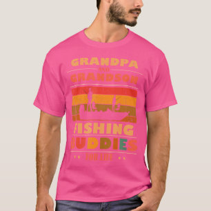 Heartfelt Grandpa Grandson Buddies For Life Fishin T-Shirt