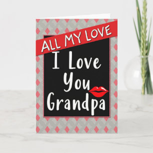 Heartfelt Grandpa Love Card