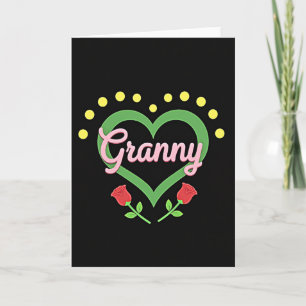 Heartfelt Granny Floral Card