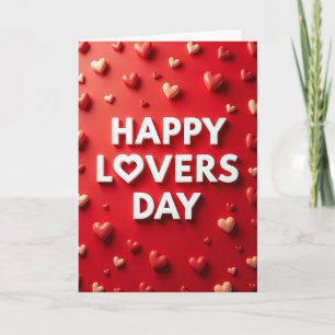 Heartfelt Graphic Lovers Card