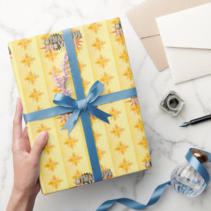 Heartfelt Gratitude: "Thankful For You" with Love, Wrapping Paper