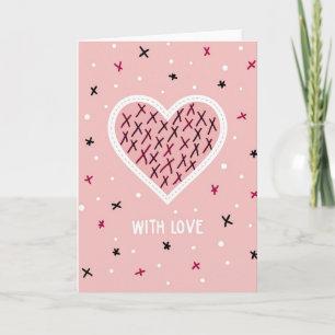 Heartfelt Hugs And Kisses Card
