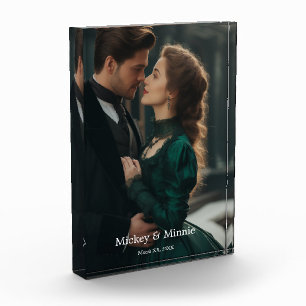 Heartfelt In Loving Memory Custom Photo Block