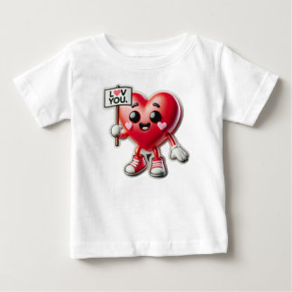 Heartfelt Love Baby T-Shirt