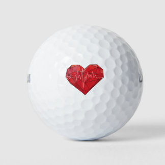 Heartfelt Love Golf Ball: Symbol of Passion on the Balls