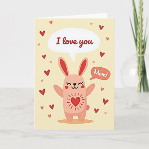 Heartfelt Love Mom Card