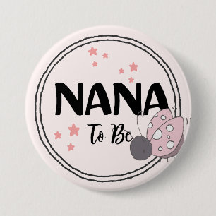 Heartfelt Love: Nana-to-Be  7.5 Cm Round Badge