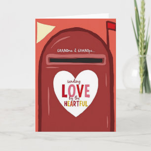 Heartfelt Mailbox Grandma Grandpa Card