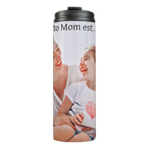 Heartfelt Mom Love Frame Thermal Tumbler
