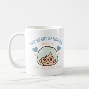heartfelt mother love - mother's day coffee mug