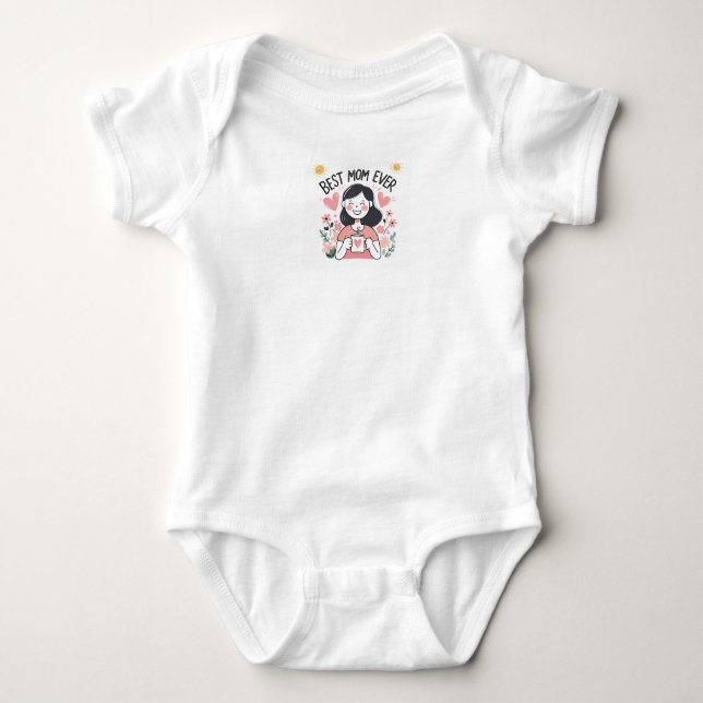 Heartfelt Mother’s Day Design for Bodysuits (Front)