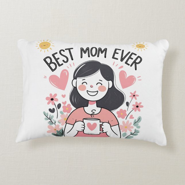 Heartfelt Mother’s Day Design for Pillows (Back)
