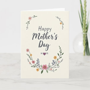Heartfelt Mothers Day Accent Card