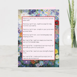 Heartfelt Mother's Day Card