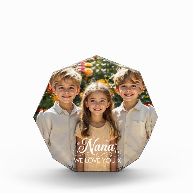 Heartfelt Nana Photo Block (Front)