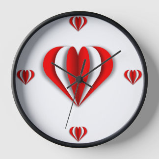 Heartfelt Origami Clock