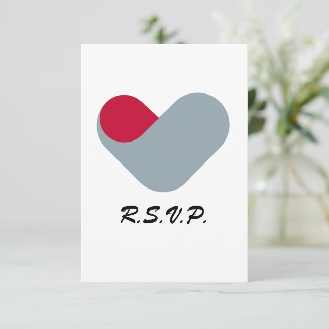 Heartfelt RSVP (Standing Front)