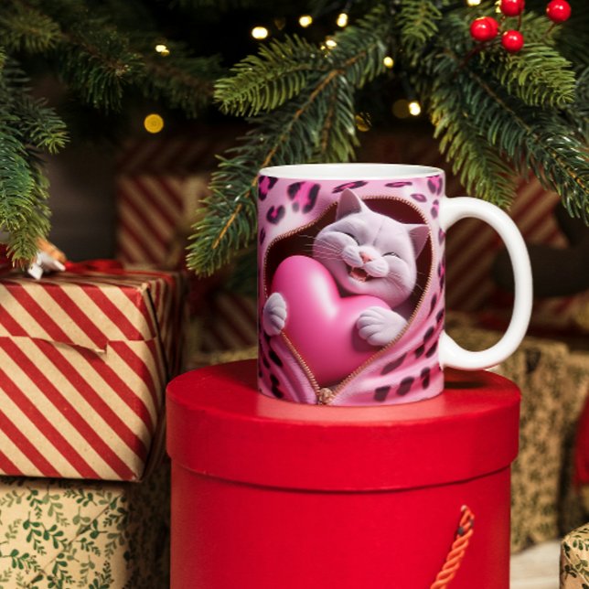 Heartfelt Sips: Valentine's Coffee Delight Mug (Creator Uploaded)