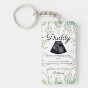 Heartfelt Soon to be Dad Poem from Bump  Key Ring
