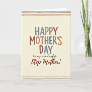 Heartfelt Step Mothers Day Card