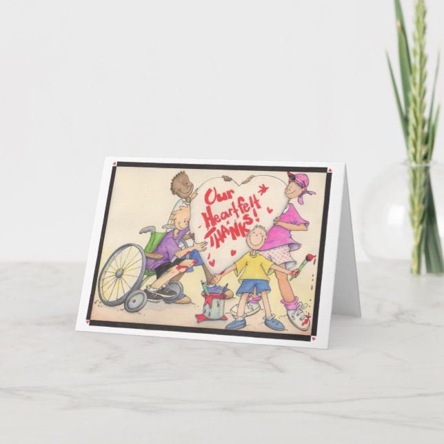 Heartfelt Thank You Card (Front)