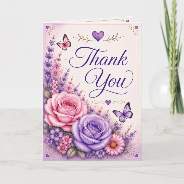 Heartfelt Thoughts - Thank You Card (Front)