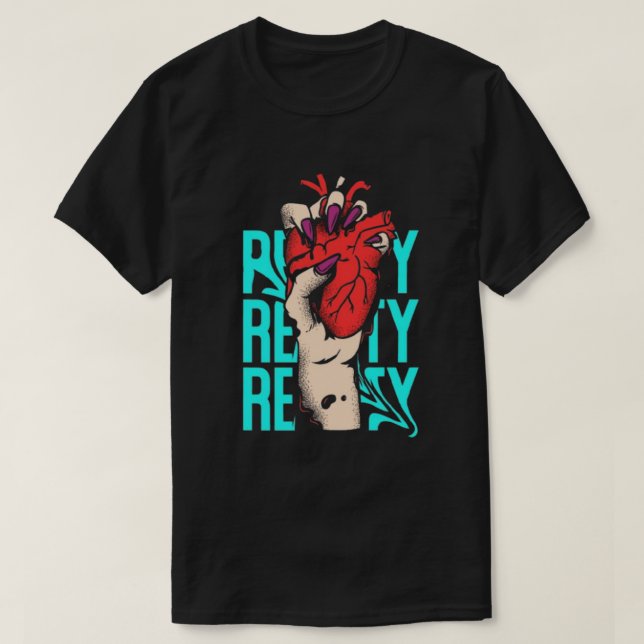 Heartfelt Vibes T-Shirt (Design Front)
