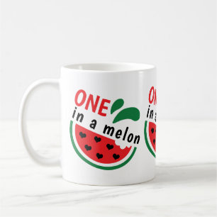 Heartfelt Watermelon ONE in a Melon Coffee Mug