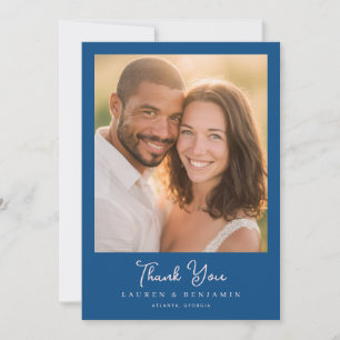 Heartfelt Wedding Thank You Card