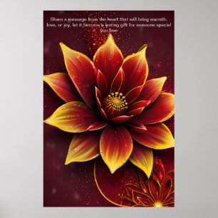 Heartfelt Words: A Personalised Gift of Love  Poster